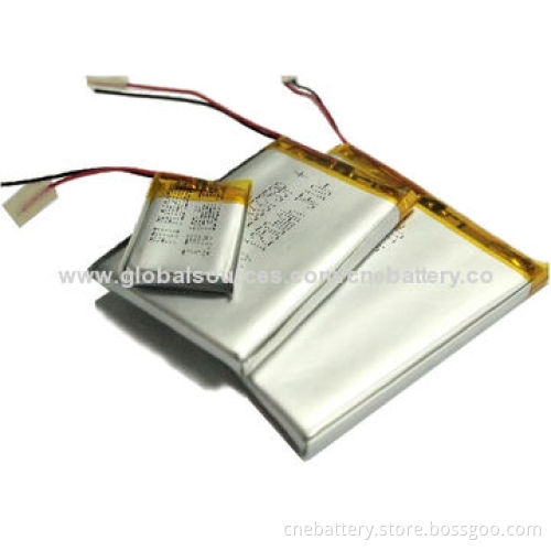 New Design 3.7V Lithium Battery for Power Banks, Tablet PCs with 2,000mAh High-capacity